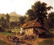 Albert Bierstadt In_the_Foothills Spain oil painting artist